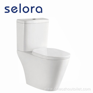 Aquia and almond two piece toilet assembly